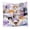 B, variant on HuiXinOu Cute Cats Printed Fleece Blanket Soft Flannel Throw for Home Travel Camping Sofa Bed Warming Gift for Kids Adults