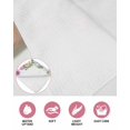 thumbnail image 6 of Happy Easter Kitchen Dish Towels for Drying Dishes Set of 3, Watercolor Floral Daisy Wreath Eggs Colorful Plaid Waffle Weave Microfiber Hand Tea Bathroom Towels Quick Dry & Absorbent Towel 15.7x23.6, 6 of 7