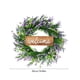 thumbnail image 3 of CREATITOY Lavender Welcome Wreath Door Hanging Decor for Indoor Outdoor Home, 3 of 6