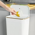 Convenient and Efficient Compost Kitchen Garbage Can 7L/12L Wall