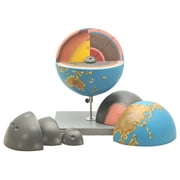 Eisco Labs 7 Piece Globe Model Earth - Cross Sectional