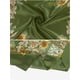 thumbnail image 4 of INSPIRAR CHIC Mujeres Pañuelo de Satén Cuadrado 35" Gran Pañuelo de Paisley Simétrico de Seda para el Cabello, Envoltura para Dormir, Bandanas 90x90cm Verde, 4 of 6