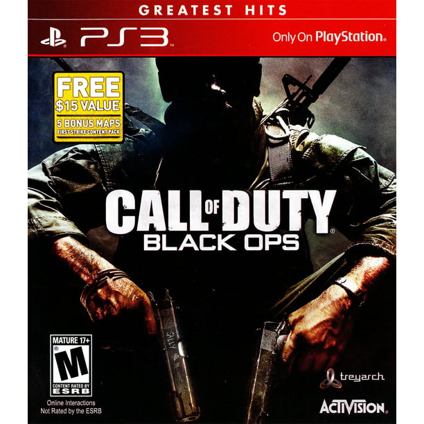 belangrijk speling Ongewapend Activision Call Of Duty Black Ops (PS3) - Walmart.com