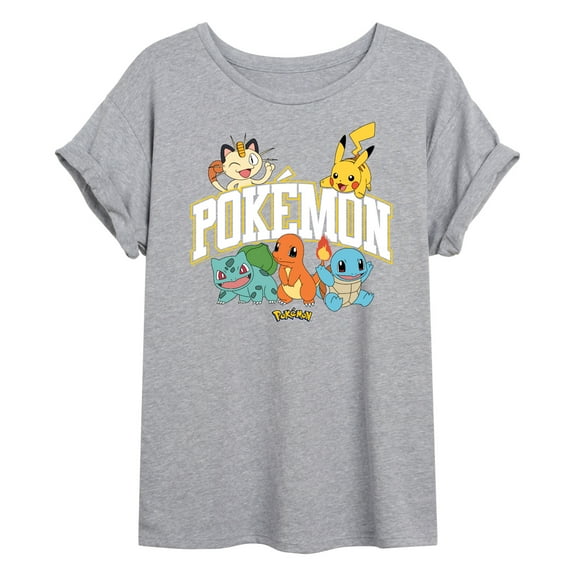 Pokémon - Pokémon Athletic - Women's Oversized T-Shirt