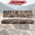 thumbnail image 4 of HUIACONG Camouflage Hunt Forest UTV Seat Covers Waterproof Comfortable 4 Wheeler Seat Cover Non-Slip Soft Suitable for Kawasaki Mule 3010, 4 of 7