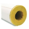 Pipe Insulation, Fiberglass, 3.16 In ID