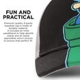 thumbnail image 4 of Gorra de béisbol Nintendo Super Mario Grey para niños de 4 a 7 años, 4 of 7