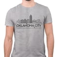 thumbnail image 2 of Skyline Oklahoma City Shirt Unisex Large Grey, 2 of 5