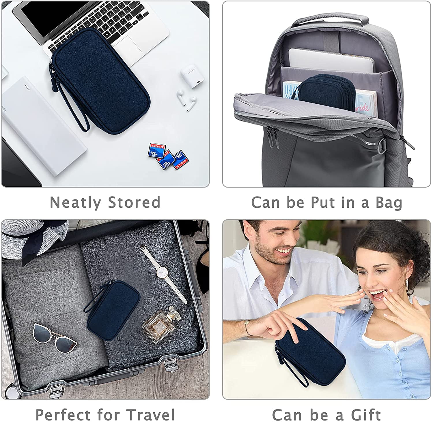 Electronics Organizer Travel Universal Cable Organizer Bag Waterproof  Electronics Accessories Storag…See more Electronics Organizer Travel  Universal