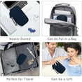 thumbnail image 7 of Electronic Organizer, Travel Cable Organizer Bag Pouch Electronic Accessories Carry Case Portable Waterproof Double Layers All-in-One Storage Bag, 7 of 7