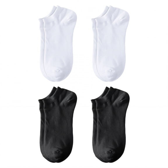 TELOLY 2026 New 4Pairs Ankle Socks Men Size 37 55 Athletic Socks Sweat Absorbing Mens No Show Socks Combination1 for Sports Gym Running Casual Wear Outdoor Activities