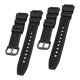 thumbnail image 3 of Correa de reloj de goma Yinane con Hebilla de metal para S800W AE-1200 S810W Negro, 3 of 7