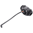 thumbnail image 3 of 8PCS Water Flow Sensor Fuel Flow Meter Water Meter Sensor Flowmeter Water Sensor FS400A G1 DN25 1-60L/Min, 3 of 7