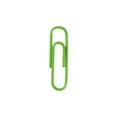 thumbnail image 3 of JAM Paper Standard Paper Clips, Lime Green, Small 1 in, 100/Pack, 3 of 4
