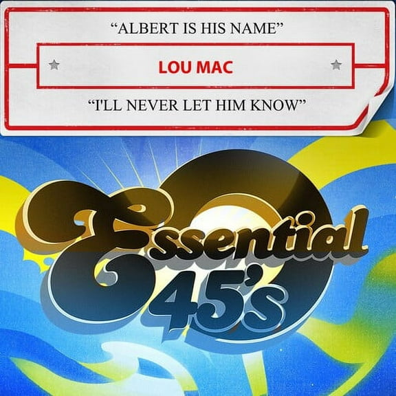 Lou Mac - Albert Is His Name / I'll Never Let Him Know - Blues - CD