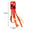 thumbnail image 3 of 2 Piece Happy New Year Windsock Wind Sock Flag for Home New Year Decoration, 3 of 7