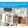 thumbnail image 6 of 8 Cubes Portable Storage Shelf Organizer, Organization Shelf Unit DIY Boolself Bookcase Closet Cabinet for Bedroom Study Office Home Living Room, White, 6 of 9