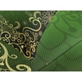 thumbnail image 4 of Ambesonne Mandala Quilted Bedspread Set 3 Pcs, Frame Lotus, Queen Size, Green Black Pale Yellow, 4 of 5