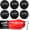 20 Oz - Black, variant on PowerNet Weighted Baseballs for Hitting Training, Baseball Training Equipment for Throwing & Batting, Build Muscle & Strength, 6 Balls 2.8" 12-20 oz