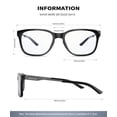 thumbnail image 3 of Gafas de bloqueo de luz azul ANYLUV para hombre, 3 of 7
