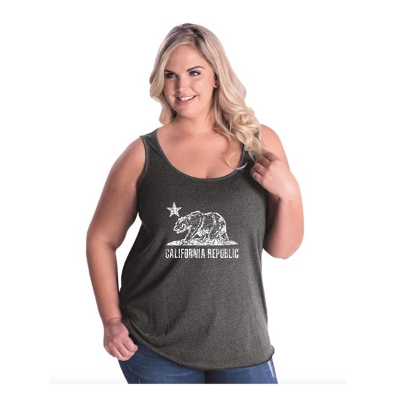 Normal is Boring - Women's Plus Size Tank Top, up to Size 28 - California Bear