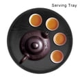 thumbnail image 1 of Serving Tray, Food Tray, Black Decorative  Food Drinks For Carrying Snacks Resturant, 1 of 8