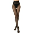 thumbnail image 2 of ORUYROP Collants Résille à Motifs pour Femmes Collants Taille Haute Bas Floraux, 2 of 6