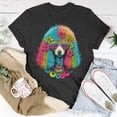 thumbnail image 5 of Poodle Dog Miniature Poodle Toy Poodle Hippie TShirt, 5 of 6