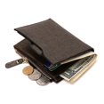 thumbnail image 1 of Cartera multifuncional con cremallera para hombres y niños, tarjetero corto, monedero plegable de PU, cartera, bolsa, bolsa mate Methold BB6574-02, 1 of 7