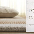 thumbnail image 4 of SAFAVIEH Genre Regius Plaid Area Rug, Ivory/Rust, 6' x 6' Square, 4 of 10