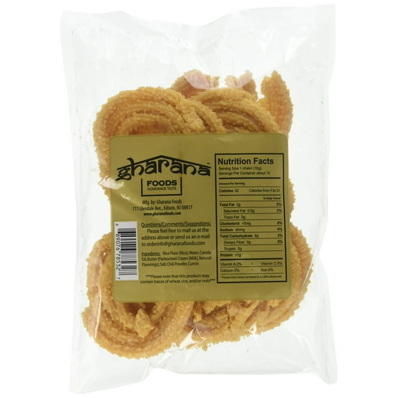 Gharana Foods - Chakri 6 Oz - Food / Masala / Dal