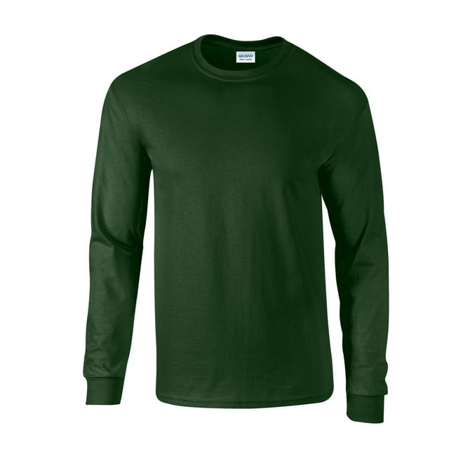 Gildan T-Shirt à Manches Longues en Coton Ultra Uni pour Adulte