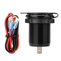 PD 3.0 QC 3.0 USB Car Charger Triple Ports, LED Touch Switch, Sturdy Alloy Body Charge for Phone, Samsung, and More Rapidly