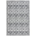 thumbnail image 2 of SAFAVIEH Barbados Asa Geometric Indoor/Outdoor Area Rug, Black/Ivory, 4' x 6', 2 of 5