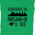 thumbnail image 4 of Inktastic Portland Oregon Someone Loves Me Skyline Boys or Girls Baby Bodysuit, 4 of 5