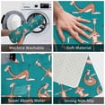 thumbnail image 6 of Salouo Giraffes Doing Various Yoga Pattern Outdoor Indoor Sturdy Doormats 16’’×24’’, Anti Fatigue Soft Flannel Thick Door Mat,Non-Slip Rectangle Rug Cushion, 6 of 7