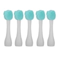 thumbnail image 1 of Cepillo de limpieza de poros 5 piezas silicona limpiador facial NikouMX, 1 of 8
