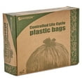 thumbnail image 6 of Controlled Life-Cycle Plastic Trash Bags, 39 Gal, 1.1 Mil, 33" X 44", Brown, 40/box | Bundle of 10 Boxes, 6 of 7
