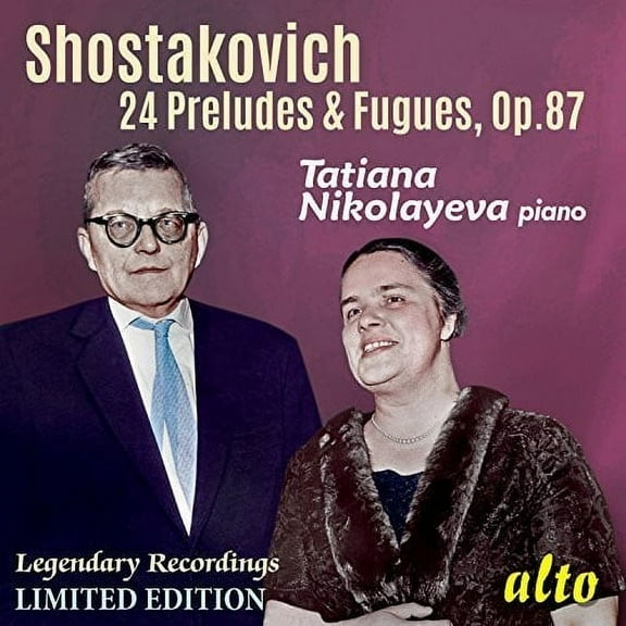 Shostakovich / Nikolayeva,Tatiana - 24 Preludes & Fugues Op. 87 - Music & Performance - CD