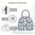 thumbnail image 4 of Balery Vintage Floral 1 Bolsa de Almuerzo para Mujeres, Caja de Almuerzo, Bolsa de Almuerzo Pequeña Impermeable, Tote de Almuerzo Reutilizable con Gran Capacidad, 4 of 6