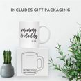 thumbnail image 4 of CTDream Personalized 11oz. Baby Pregnancy Announcement Coffee Mug Gift, Mommy and Daddy Est. 2022, 1-Pack, Custom Year, Christmas Birthday Gift Ideas, 4 of 7