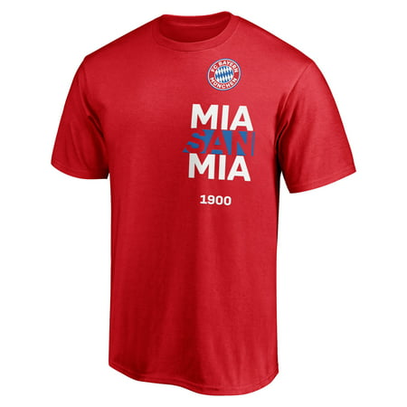 Men's Fanatics Branded Red Bayern Munich Mia San Mia T-Shirt