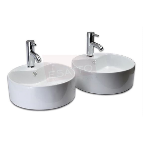 Lavabo Moderno ESATTO RONDO DUAL