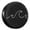 Ocean wave, variant on KAKALAD Black german shepherd Spare Tire Cover Universal Vehicle Accessories Buckle Car Tools 14”in