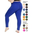 thumbnail image 3 of Leggings en Coton Longueur Cheville pour Femmes et Tailles Plus, 3 of 5