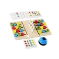 thumbnail image 1 of Color Matching Game Brain Teasers Puzzle, Juego de mesa preescolar de clasificación de fruta preescolar de dos jugadores para un viaje de actividades, 1 of 9