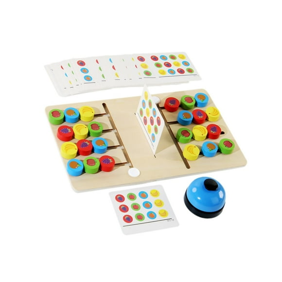 Juego de juego de colores a juego de color Juego de juguetes de aprendizaje educativo, juego de rompecabezas de color de color de madera para tren