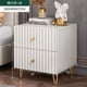thumbnail image 1 of Simple Nordic Nightstand Modern White Trendy Drawers Bedside Table Space Saving Black Mesita De Noche Minimalist Furniture My Lux Decor Round, 1 of 29