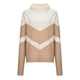thumbnail image 5 of Suéteres para mujer Suéteres de otoño Moda Manga larga Cuello alto Color a juego Tops sueltos Blusa de punto Odeerbi ODB-5, 5 of 8