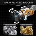 thumbnail image 3 of 1647 Pieces Mecha Bear Building Block Kit, Mechanical Violent Bear Display Art Toy Model, Creative Collectible Gift For Adults/ Kids, 3 of 4